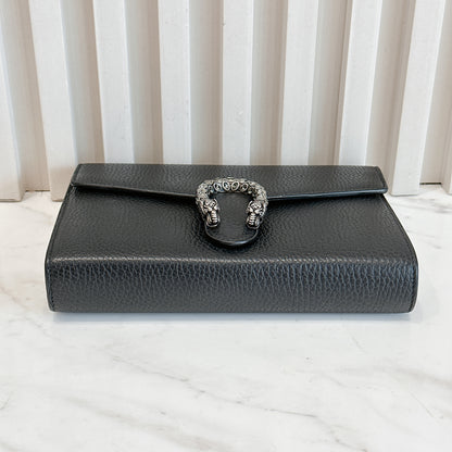 Gucci Dionysus Wallet On Chain in Black