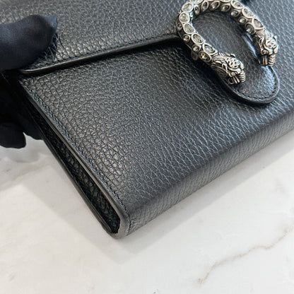 Gucci Dionysus Wallet On Chain in Black