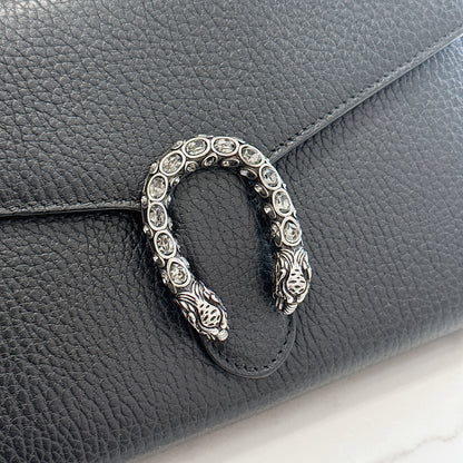 Gucci Dionysus Wallet On Chain in Black