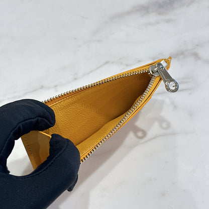 Goyard Bourbon Zipped Cardholder in Yellow