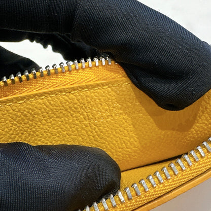 Goyard Bourbon Zipped Cardholder in Yellow