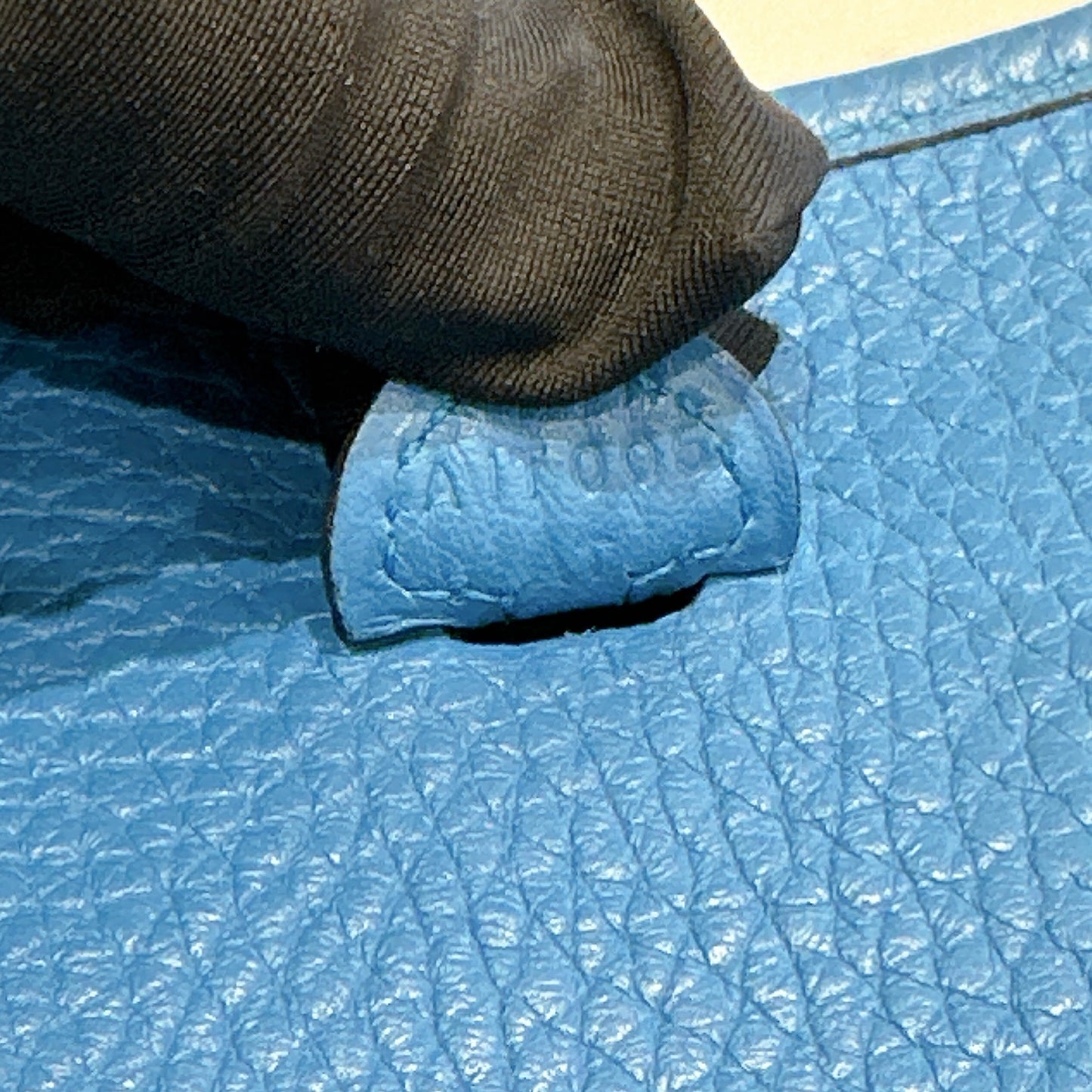 Hermes Mini Evelyne in Blue Zanzibar