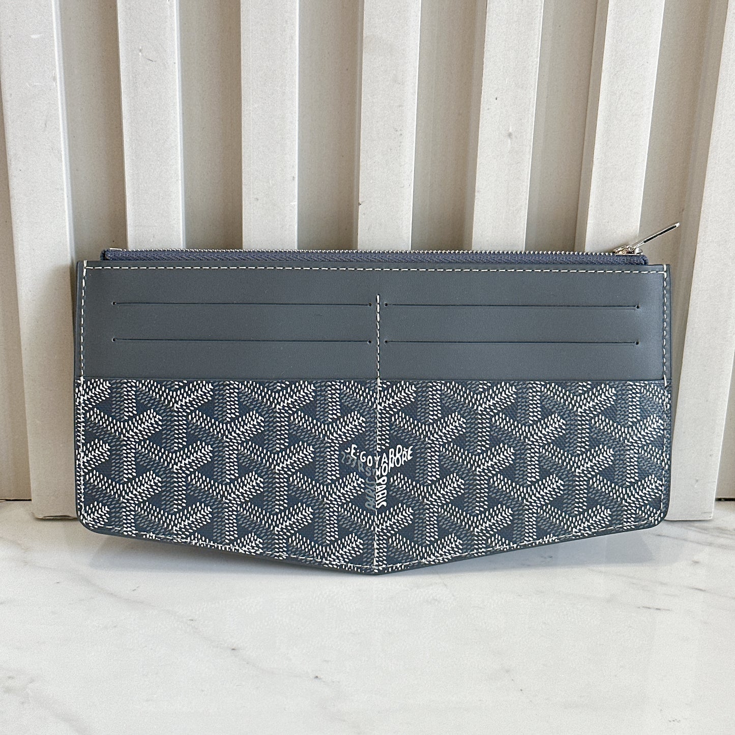 Goyard Insert Louise Wallet in Grey