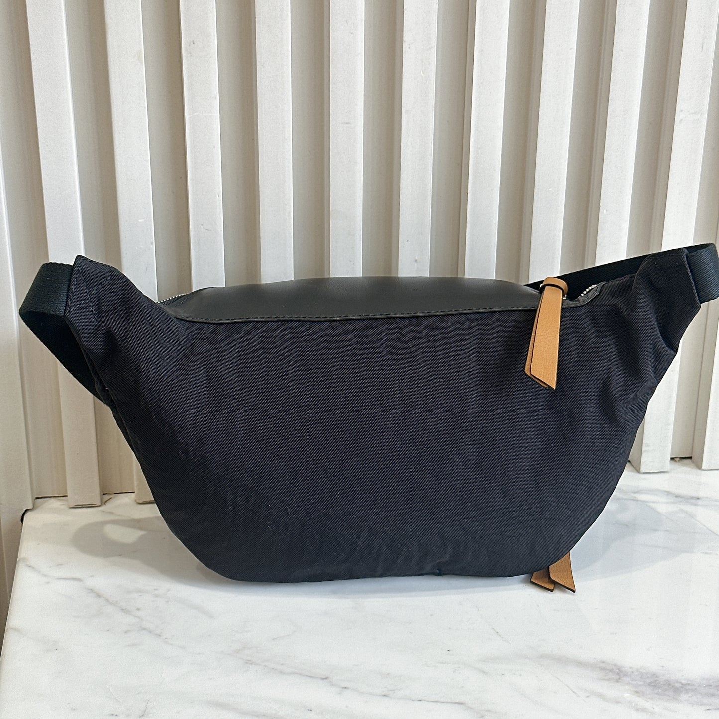 Loewe Puffy Bumbag in Black