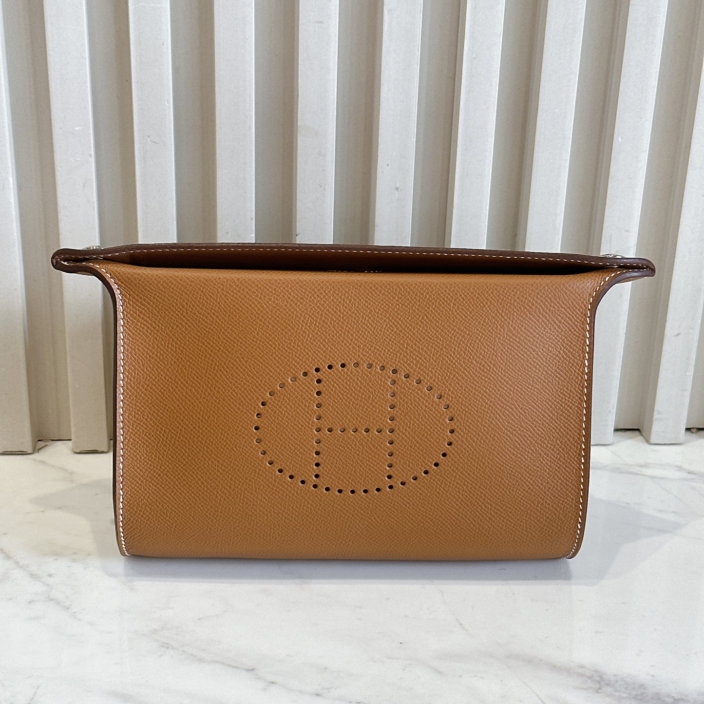 Hermes Videpoches in Gold
