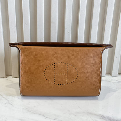 Hermes Videpoches in Gold