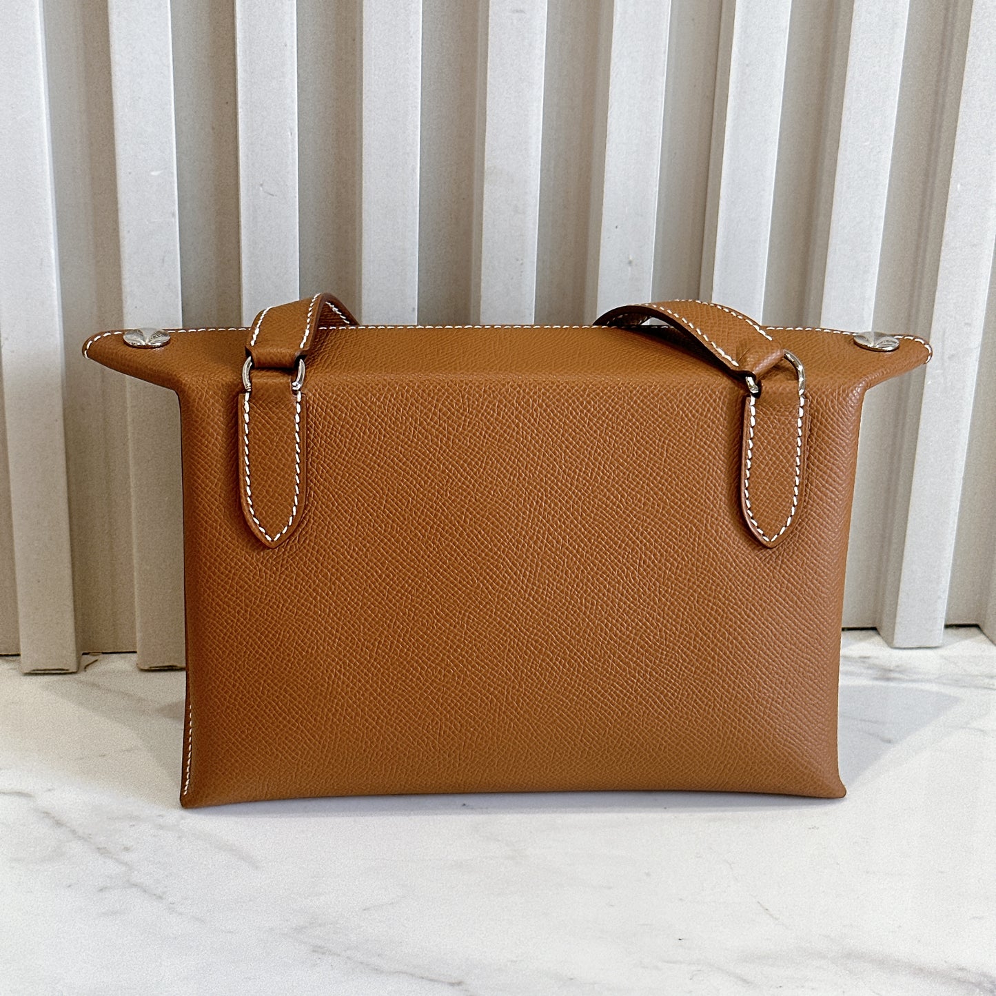 Hermes Videpoches in Gold