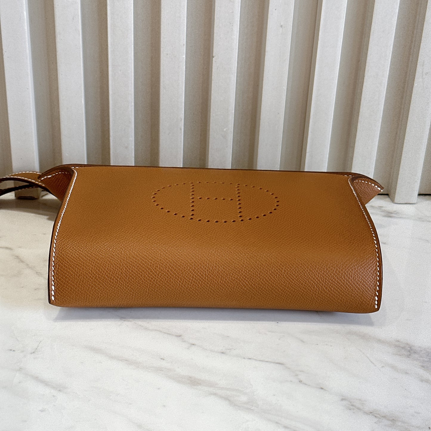 Hermes Videpoches in Gold