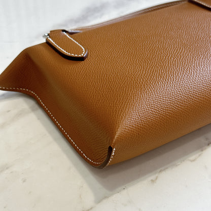 Hermes Videpoches in Gold