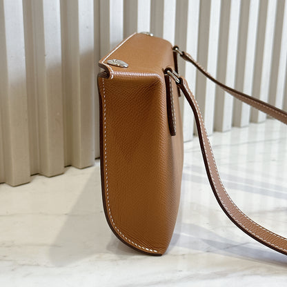 Hermes Videpoches in Gold