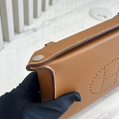 Hermes Videpoches in Gold