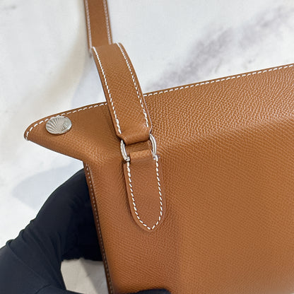 Hermes Videpoches in Gold