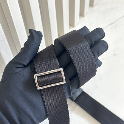 Prada Renylon and Saffiano Leather Crossbody Bag