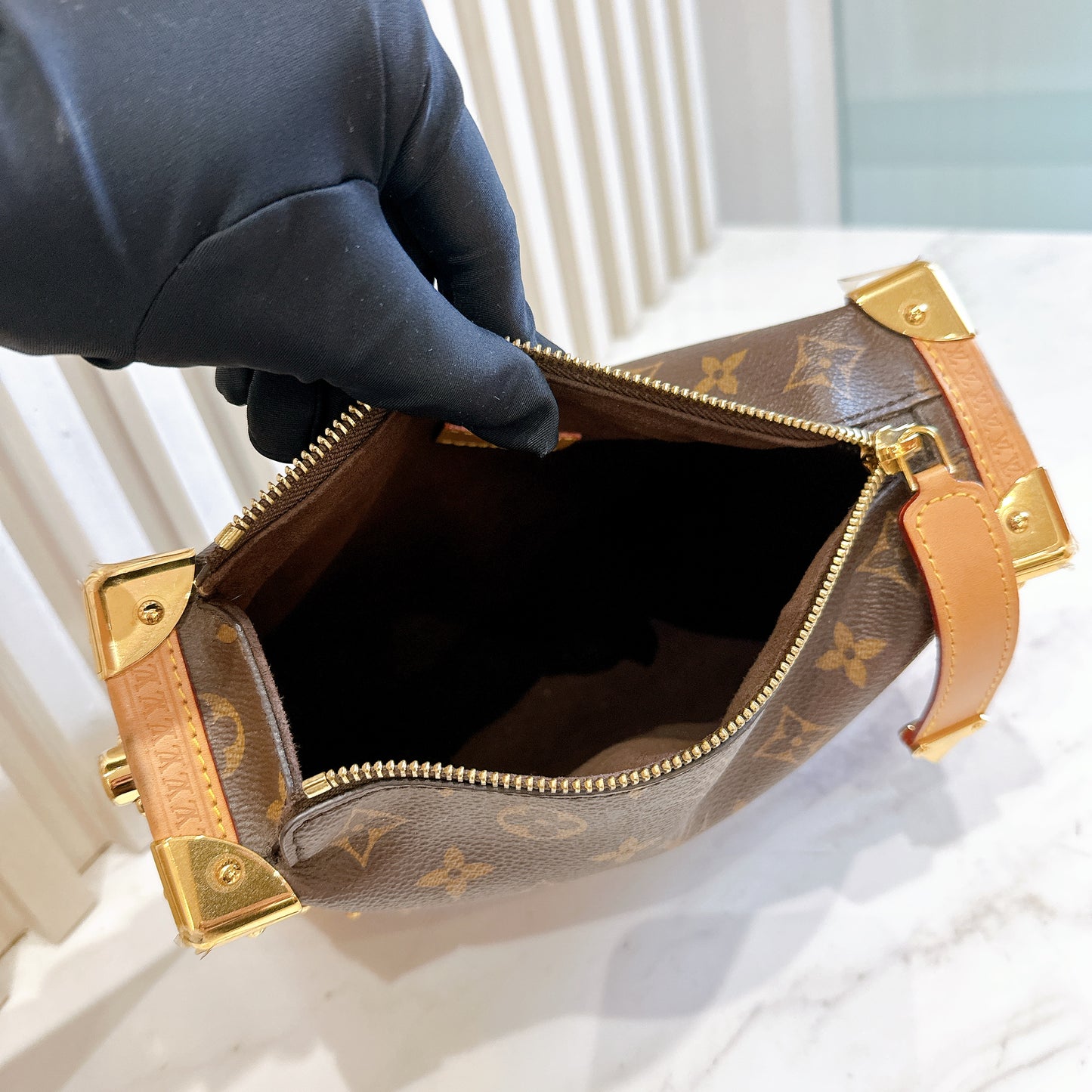 LV Monogram Side Trunk MM