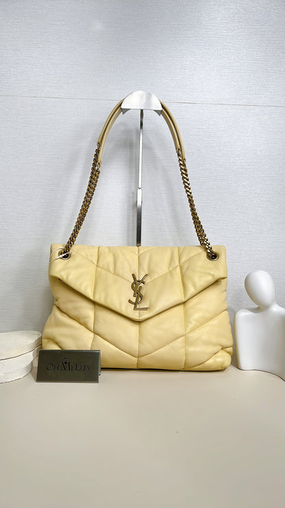 YSL Puffer In Nappa Leather
