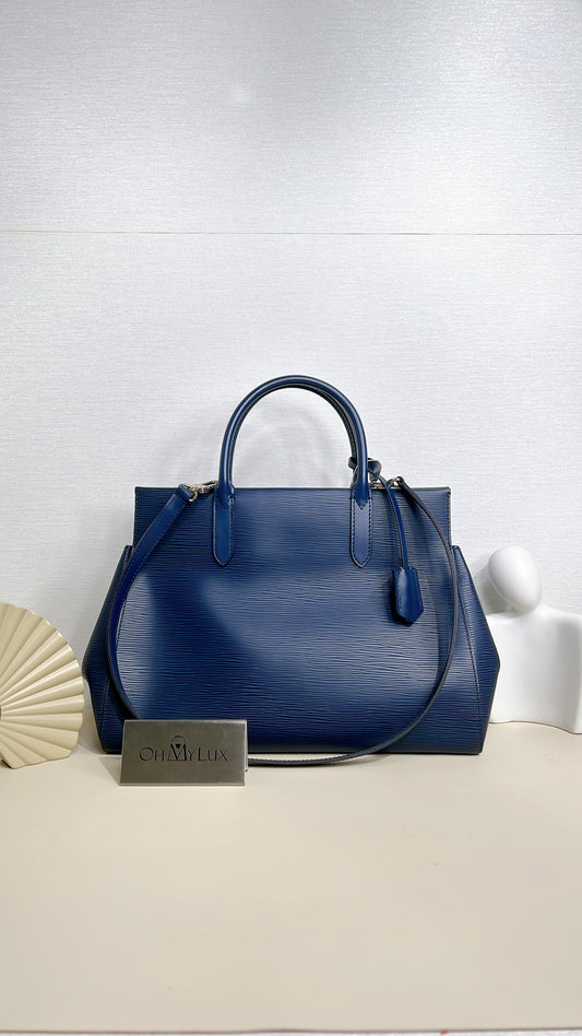 LV Epi Marly MM In Indigo