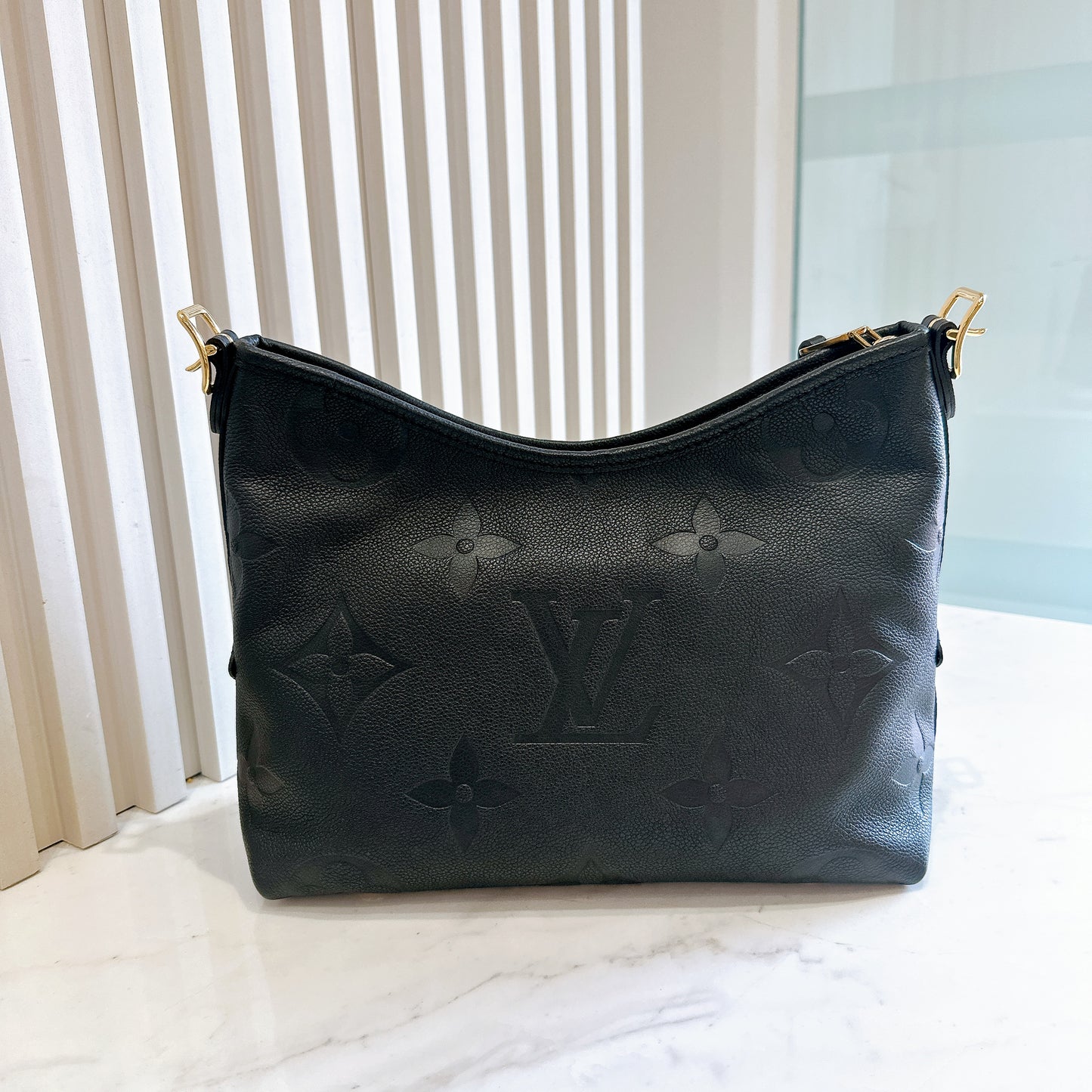 LV Carryall PM in Black Empreinte