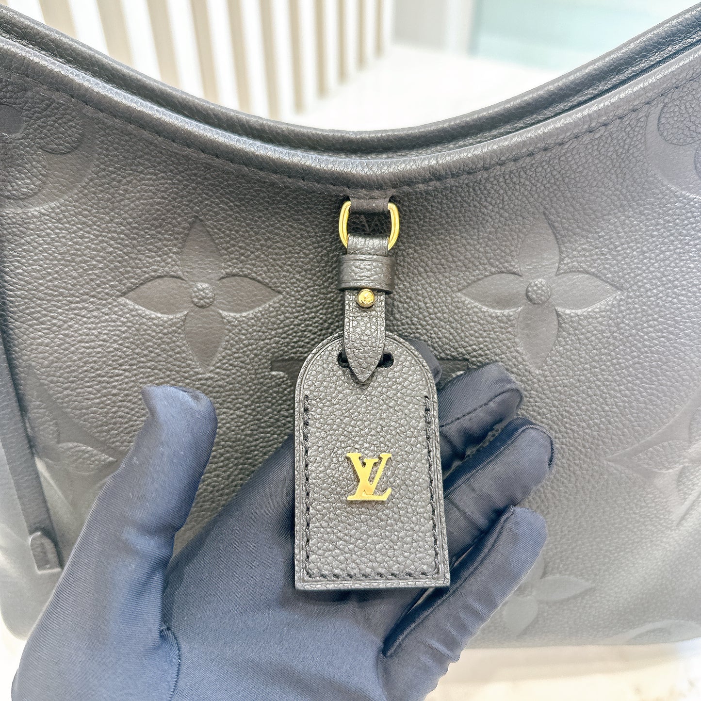 LV Carryall PM in Black Empreinte