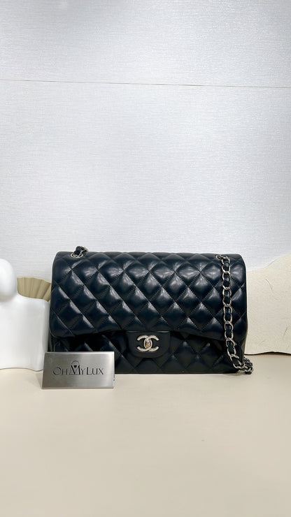 Chanel Jumbo Lambskin In SHW