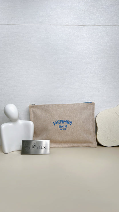 Hermes Bain Flat Yachting Pouch Case