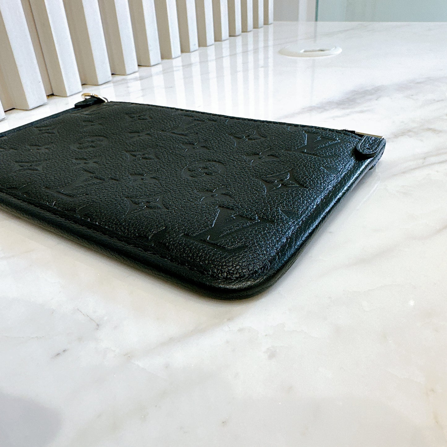 LV Carryall PM in Black Empreinte
