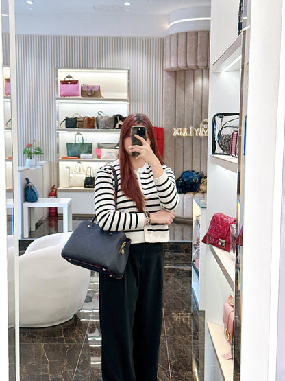 LV Montaigne MM in Marine Rouge