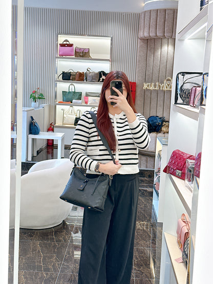 LV Carryall PM in Black Empreinte