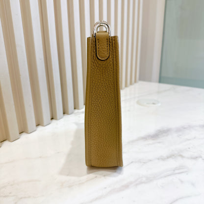 Hermes Mini Evelyne in Beige Marfa