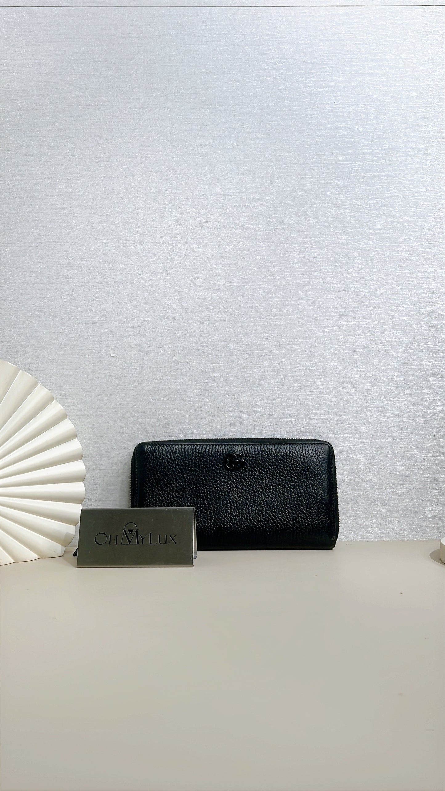 Gucci Marmont Black Long Wallet