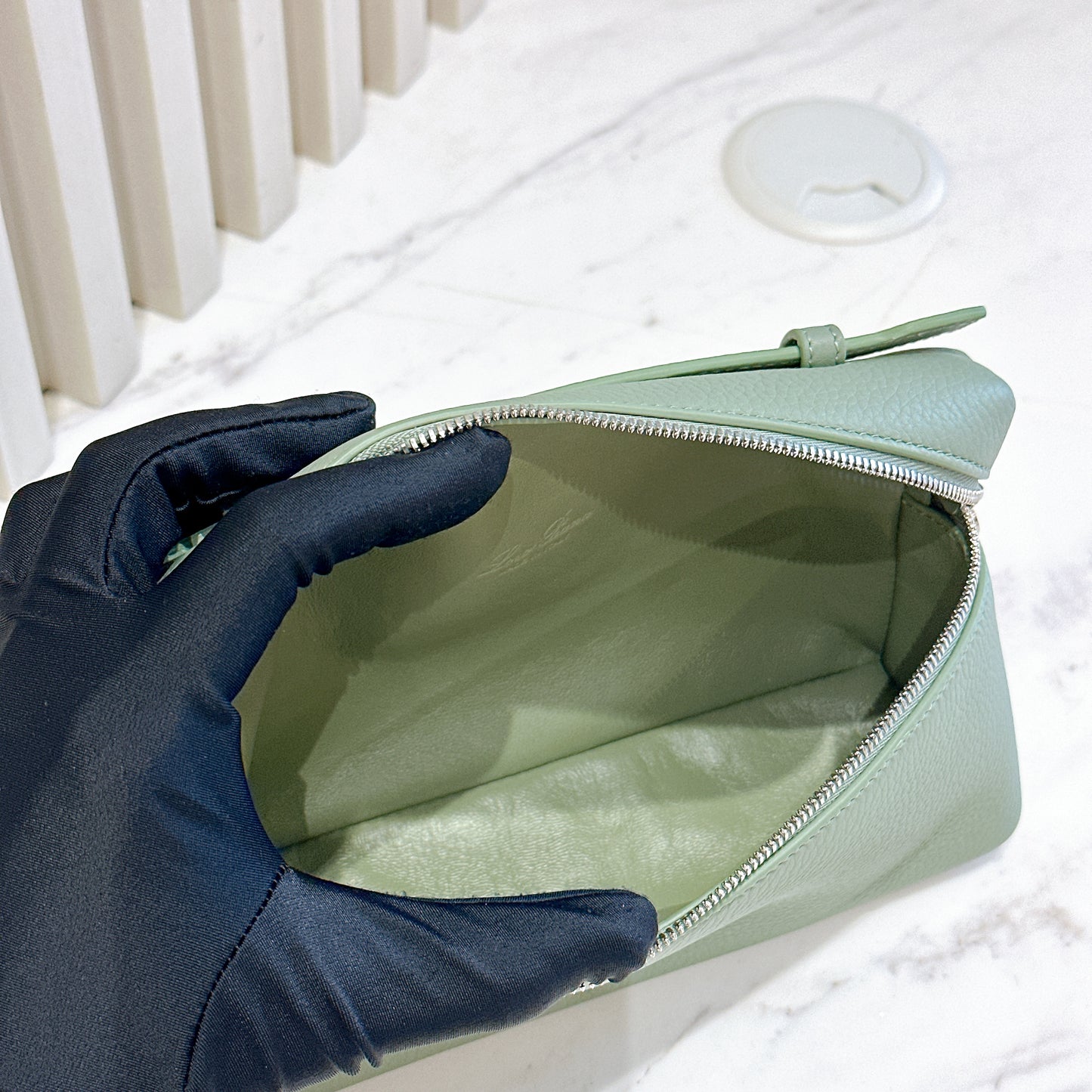 Loro Piana Extra Pocket L19 in Sage Green
