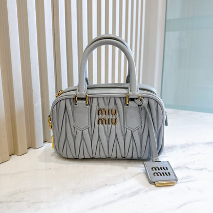 Miu Miu Baby Blue Matelasse Arcadir