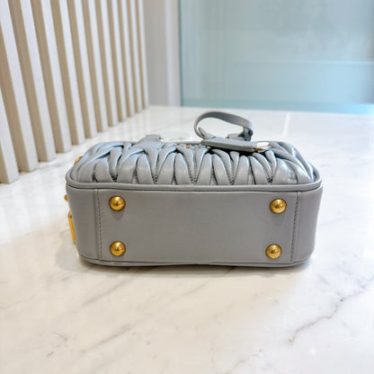 Miu Miu Baby Blue Matelasse Arcadir