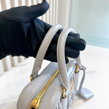 Miu Miu Baby Blue Matelasse Arcadir