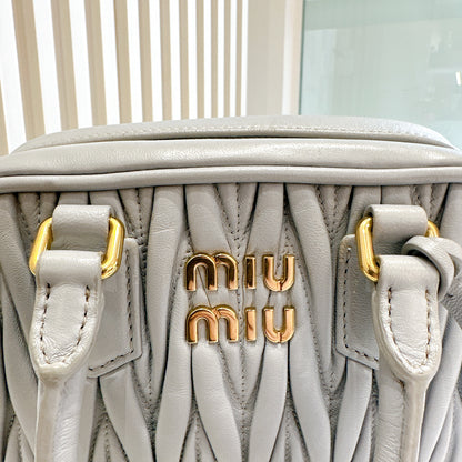 Miu Miu Baby Blue Matelasse Arcadir