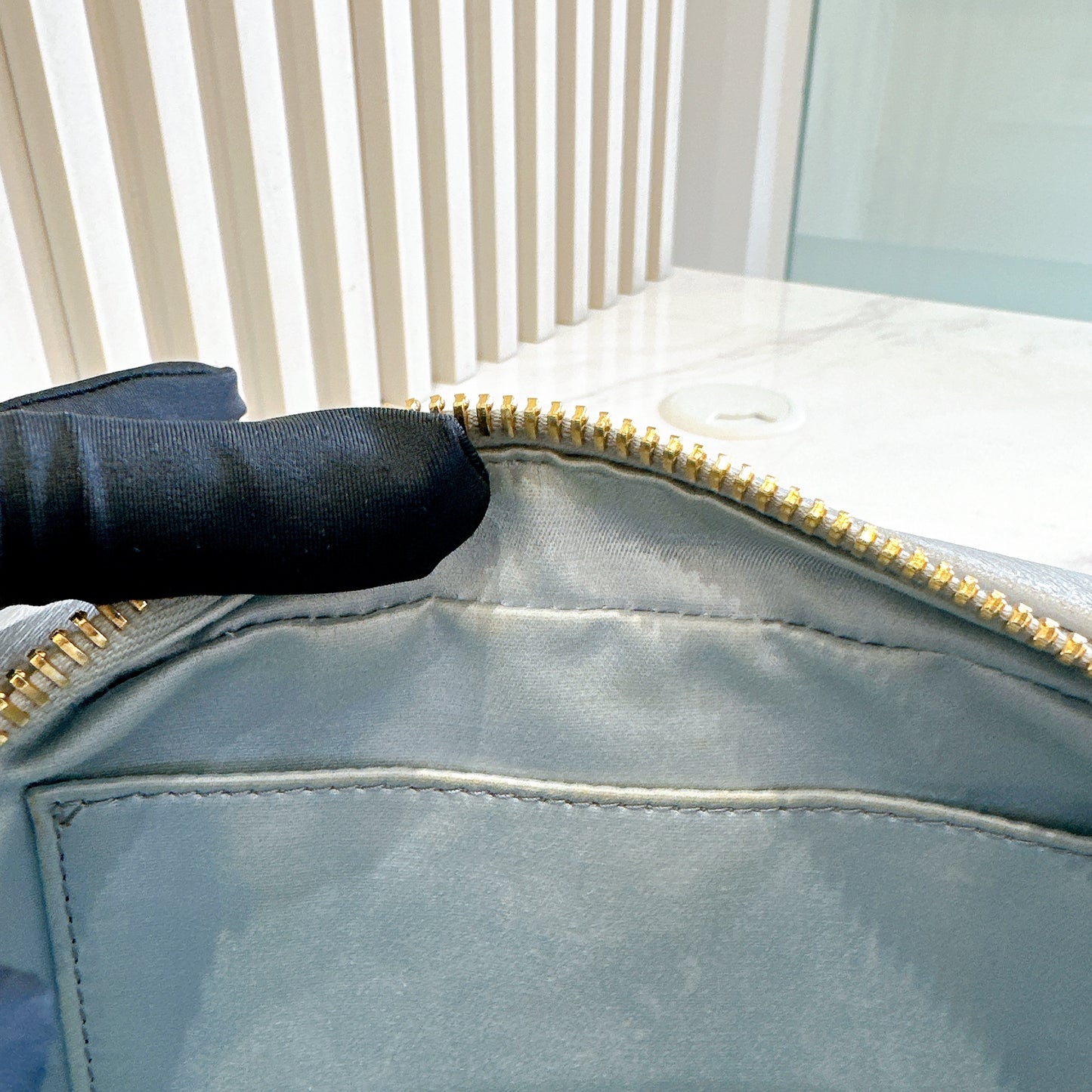 Miu Miu Baby Blue Matelasse Arcadir