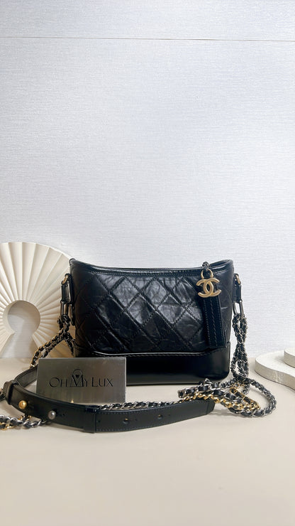 Chanel Gabrielle Small in Black