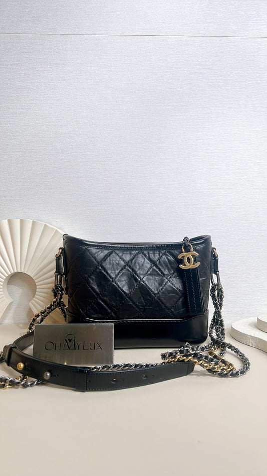 Chanel Gabrielle Small in Black