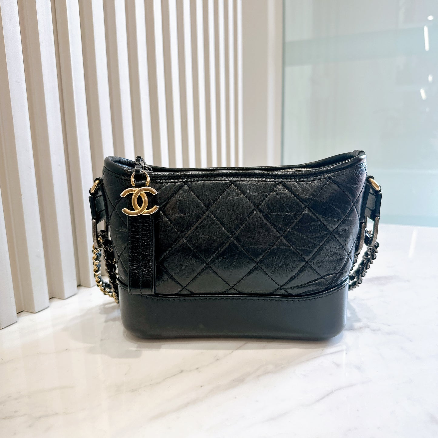 Chanel Gabrielle Small in Black