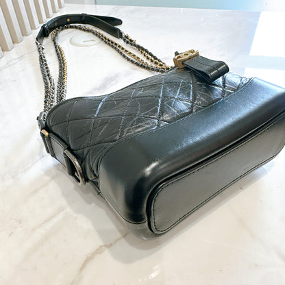 Chanel Gabrielle Small in Black