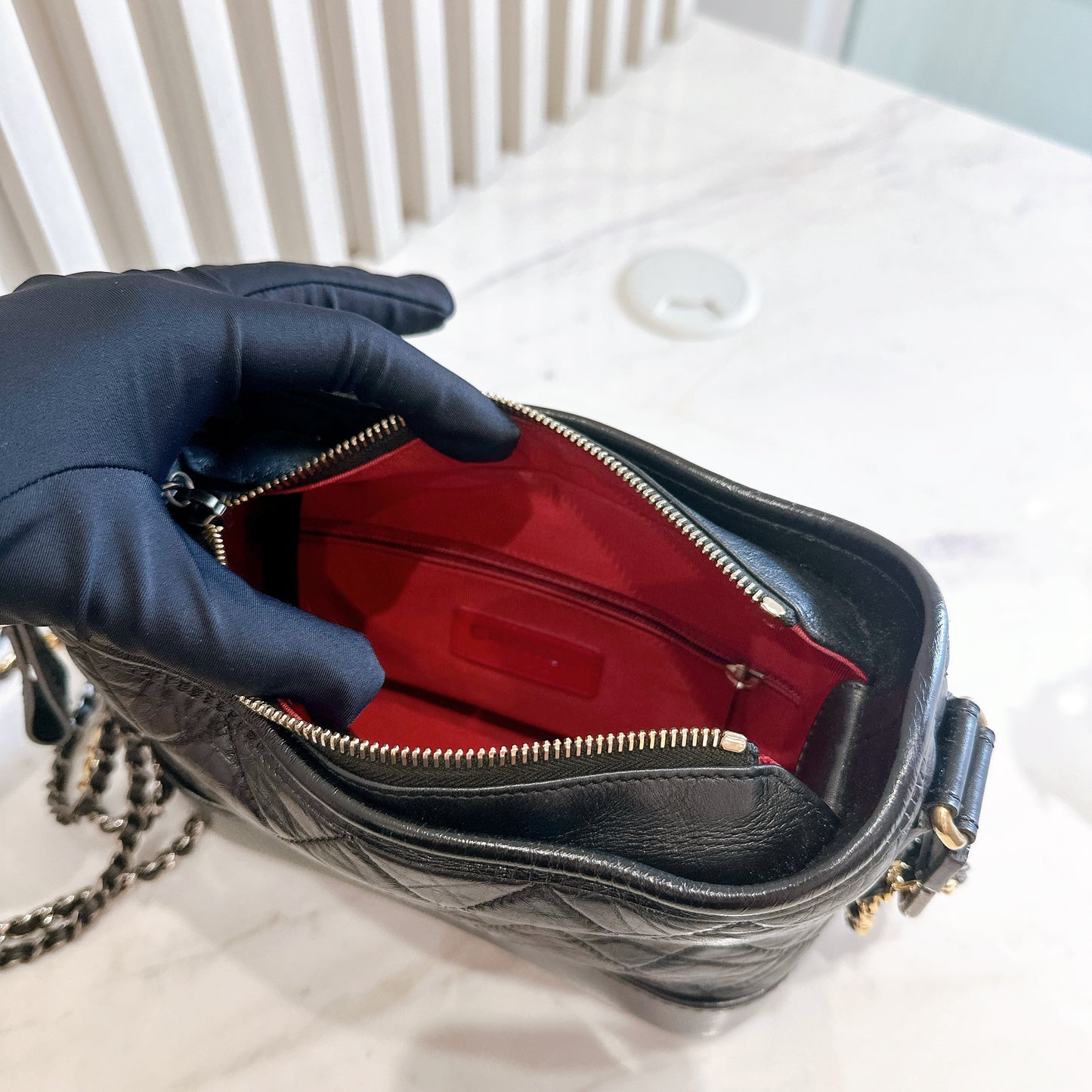 Chanel Gabrielle Small in Black