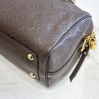 LV Speedy 25 Bandouliere in Brown Empreinte Leather
