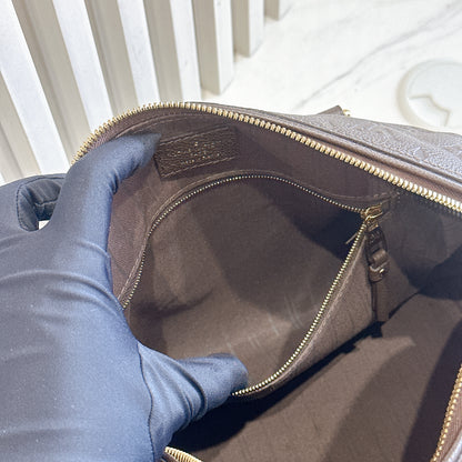 LV Speedy 25 Bandouliere in Brown Empreinte Leather