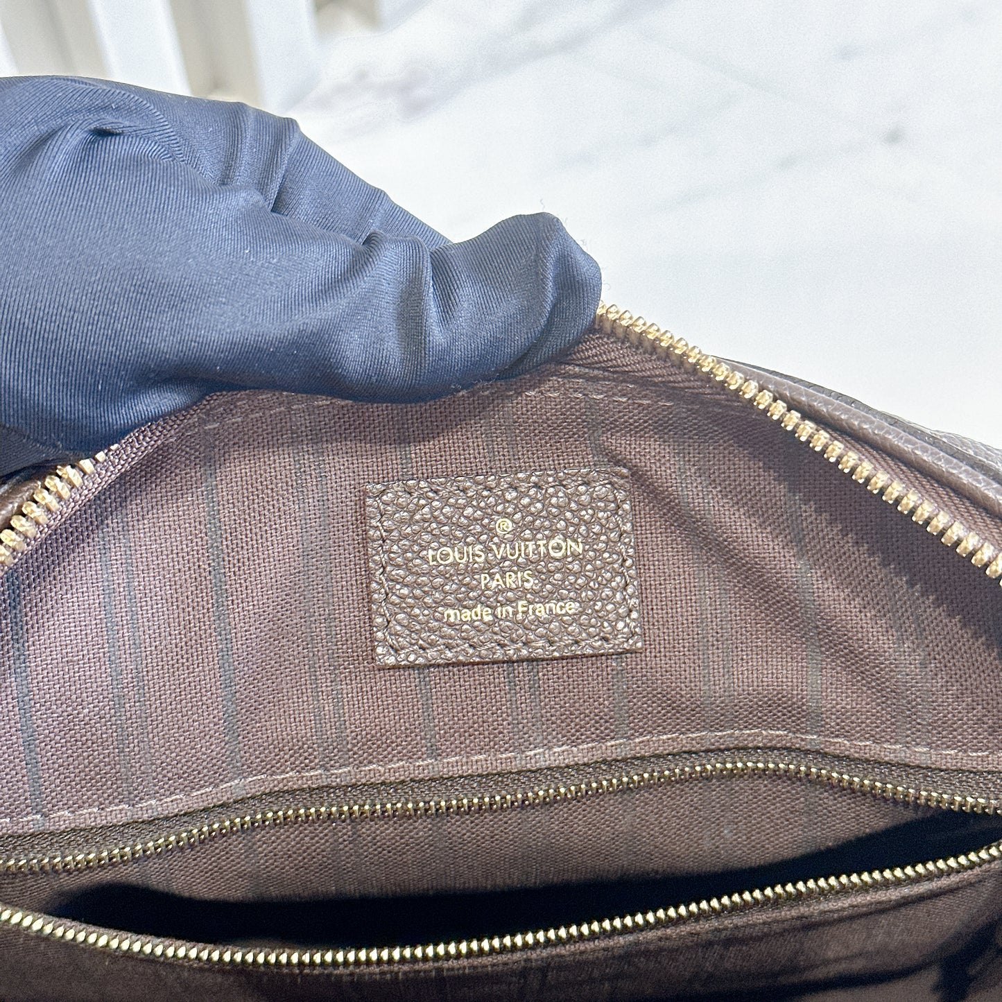 LV Speedy 25 Bandouliere in Brown Empreinte Leather