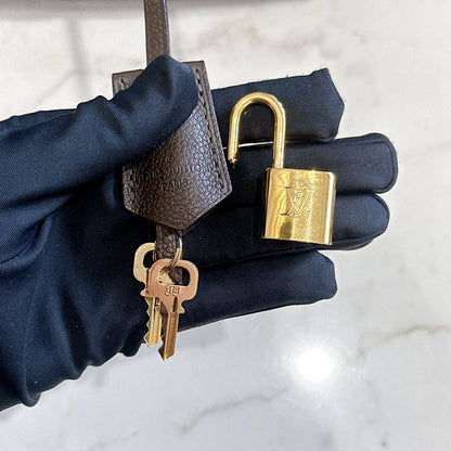 LV Speedy 25 Bandouliere in Brown Empreinte Leather