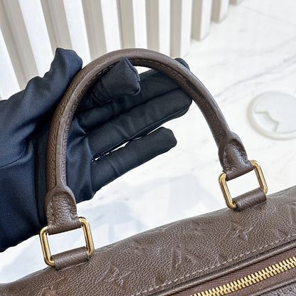 LV Speedy 25 Bandouliere in Brown Empreinte Leather