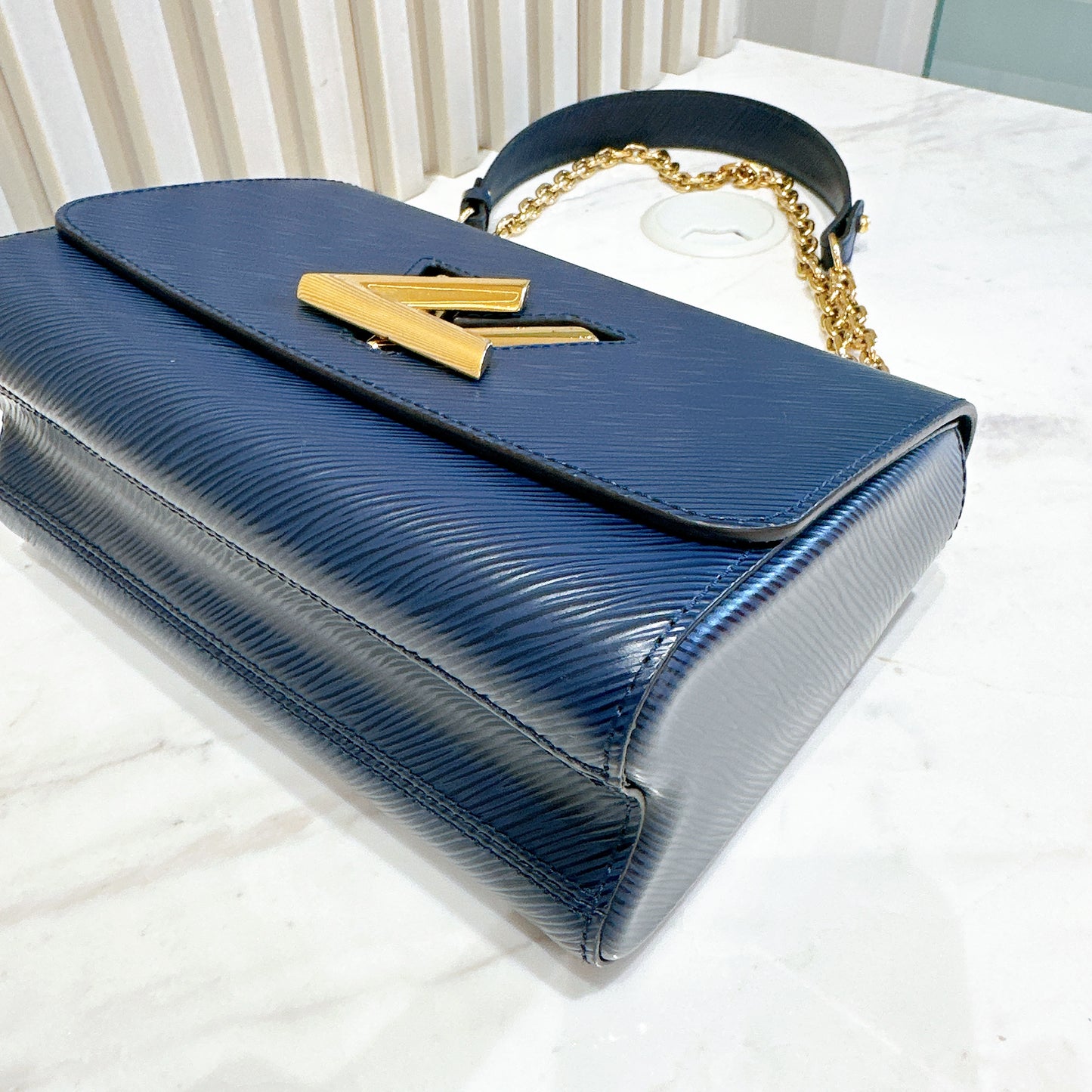 LV Twist MM in Blue