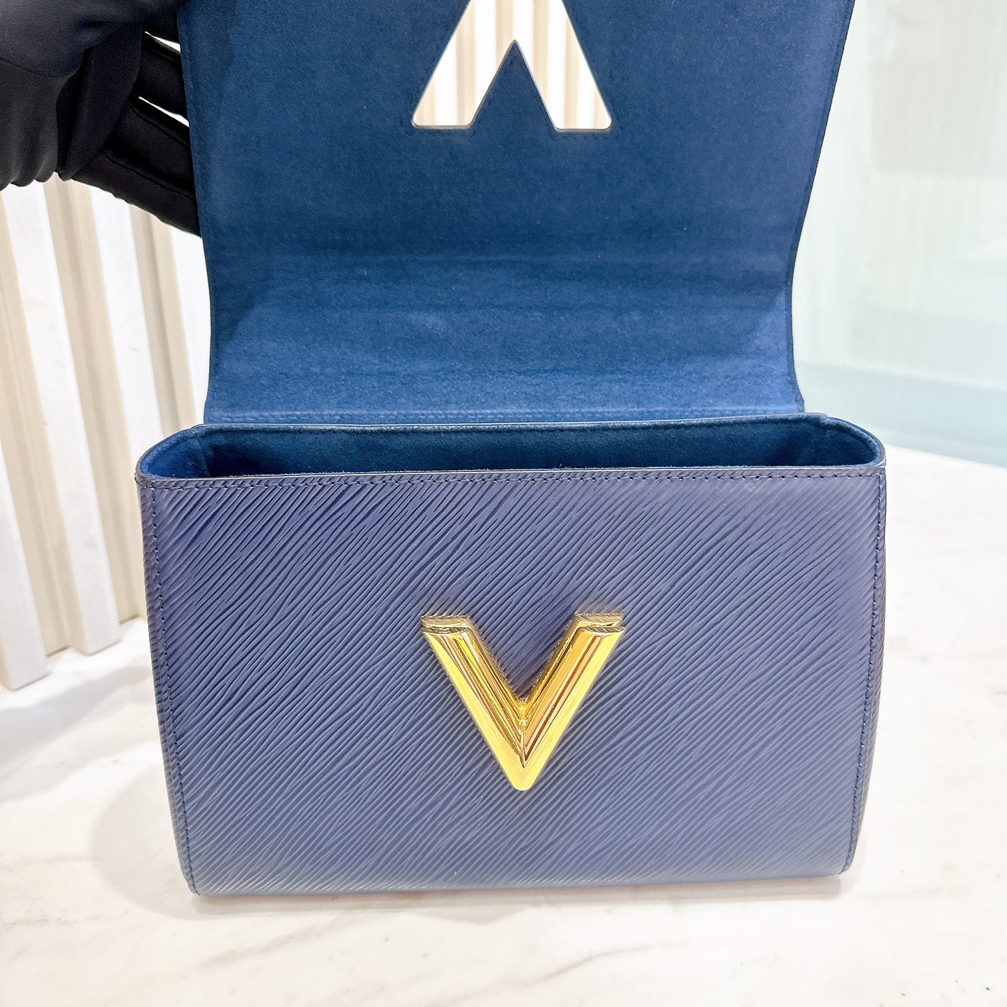LV Twist MM in Blue
