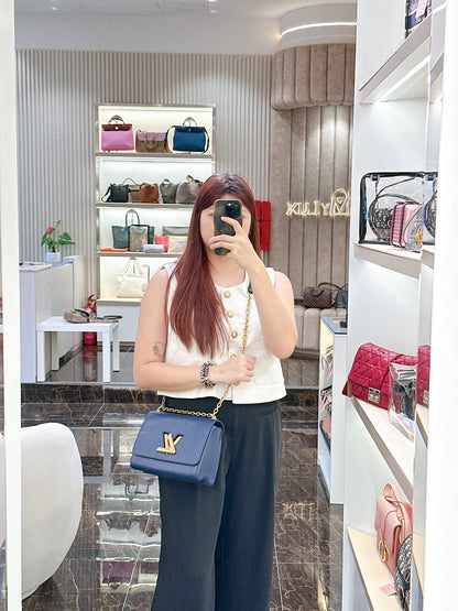 LV Twist MM in Blue