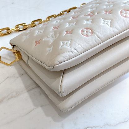 LV Coussin PM in Dream Cream