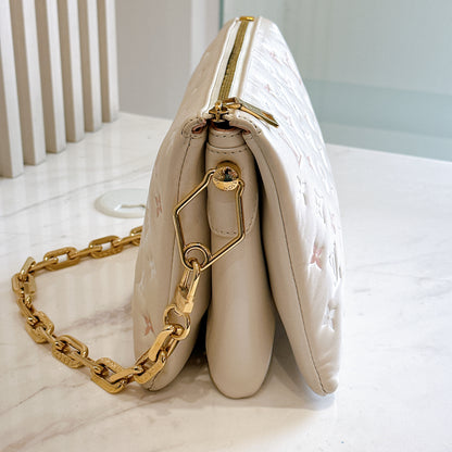 LV Coussin PM in Dream Cream